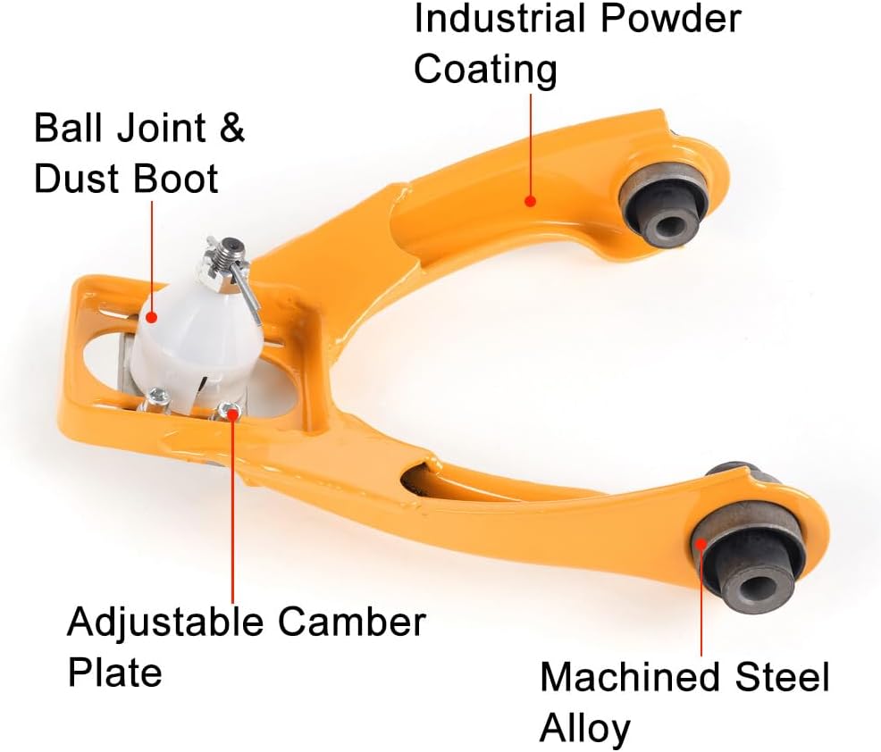 ya 13 9.15 baidi Gold Adjustable Front Upper Camber Kit Control Arm for Honda for Civic 96-00 EK EJ
