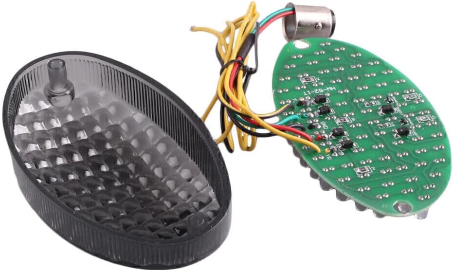 ya 7 8.24 baidi LED Taillight with Turning Signal Lamp Smoke For BUELL BLAST/FIREBOLT 2002 2003