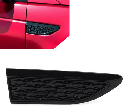 ya 4 8.14 for Land Rover Discovery Sport 15+ Glossy Black Right Side Wing Vent Fender Trim