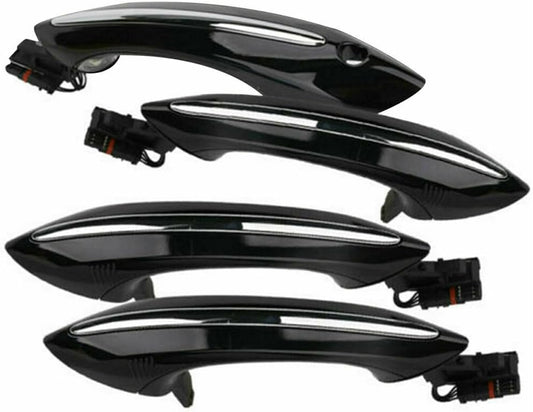 ya 2 8.15 4pcs Exterior Comfort Door Handle Set for BMW F01 F10 F02 F06 F11 F18