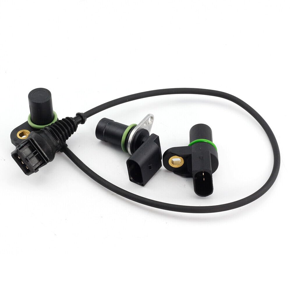 ya 5 8.10 3-Pack Intake + Exhaust camshaft + Crank Position Sensor for BMW E46 E39 X3 X5