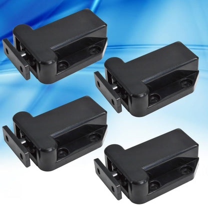 ya 26 10.21 baidi 4 Pcs Self-Locking Device Child Cabinet Closer Latch Press Pop Open