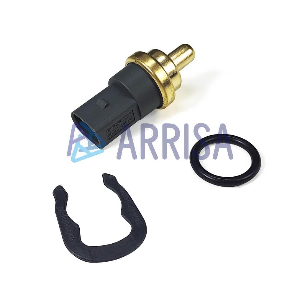 ya 11 9.14 baidiCoolant Temperature Sensor and O-Ring 2 pin for VW for Audi 06A919501A-