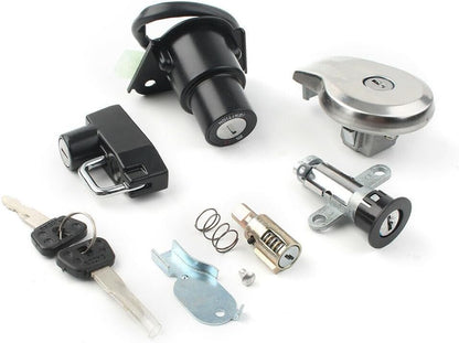 ya 6 8.24 baidi Ignition Switch Gas Fuel Tank Cap Fit for Yamaha Virago XV125 1990-2011