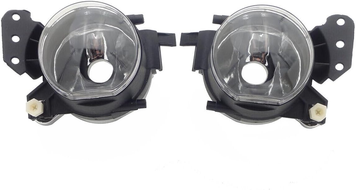 ya 10 9.16 zhengce Front Bumper Clear Driving Fog Lights Lamps Pair for BMW 5series E60 2004-2