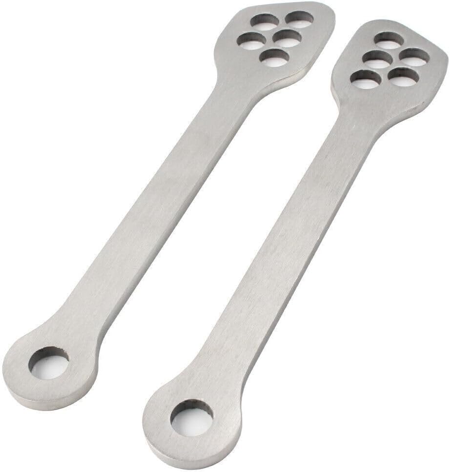 ya 11 9.14 zhengce Adjustable 0-5 Rear Lowering Link Kit for Kawasaki 250R EX250 EX300 Silver