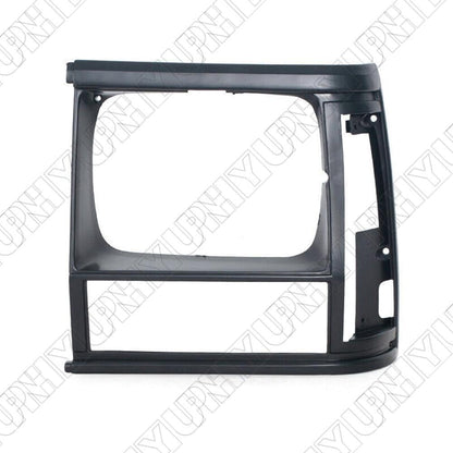 ya 9 10.24 For 1991-1996 for Jeep Cherokee Black Headlight Bezel LH & RH Set 55034078 55034079