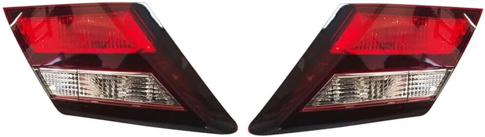 ya 2 8.15 Halogen taillights are suitable for the 2013-2015 for Honda Civic sedan right inner transparent red with bulb