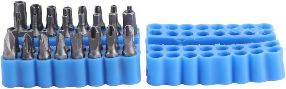 ya 26 10.21 baidi 33 Pcs Hexagon Bit Security Screw Magnetic Extension Bits Star Screwdriver