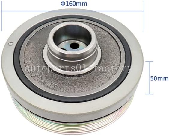 ya 6 8.24 baidi 11237619245 Crankshaft Pulley Fit for BMW 418d 420d 520d X3 X4 20d 2.0