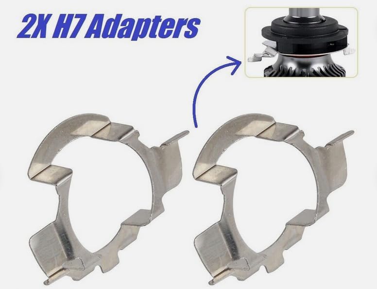 ya 4 8.10 H7 LED Headlight Bulb Holder Adapter Retainer Clip for Mercedes-Benz for BMW