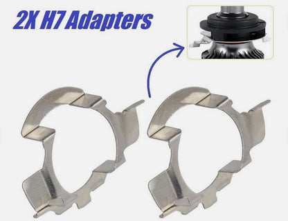 ya 4 8.10 H7 LED Headlight Bulb Holder Adapter Retainer Clip for Mercedes-Benz for BMW