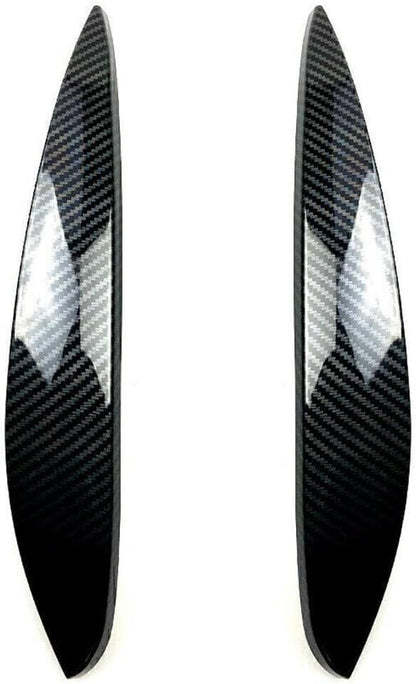 ya 4 8.10 Pack ABS Headlight Eyelid Cover Eyebrow Decoration for Mercedes-Benz for Smart 2014 2015 16+