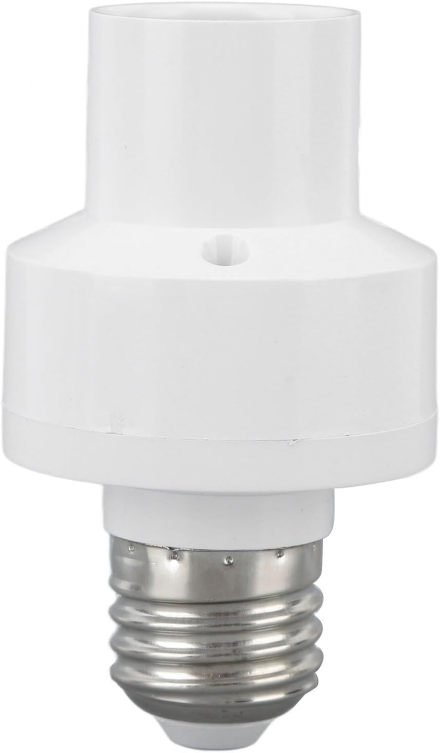 ya 26 10.21 baidi ? White 2PCS Smart Light Bulb Socket Wireless Control Lamp Holder Voice
