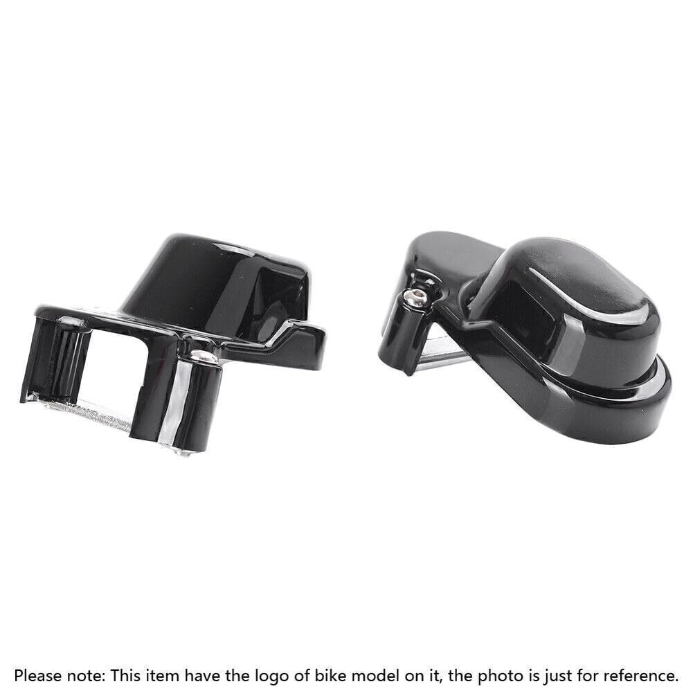 ya 6 8.24 baidi Fit Harley Sportster XL883 XL1200 2005-13 2006 12 Black Rear Axle Cover Nut Caps