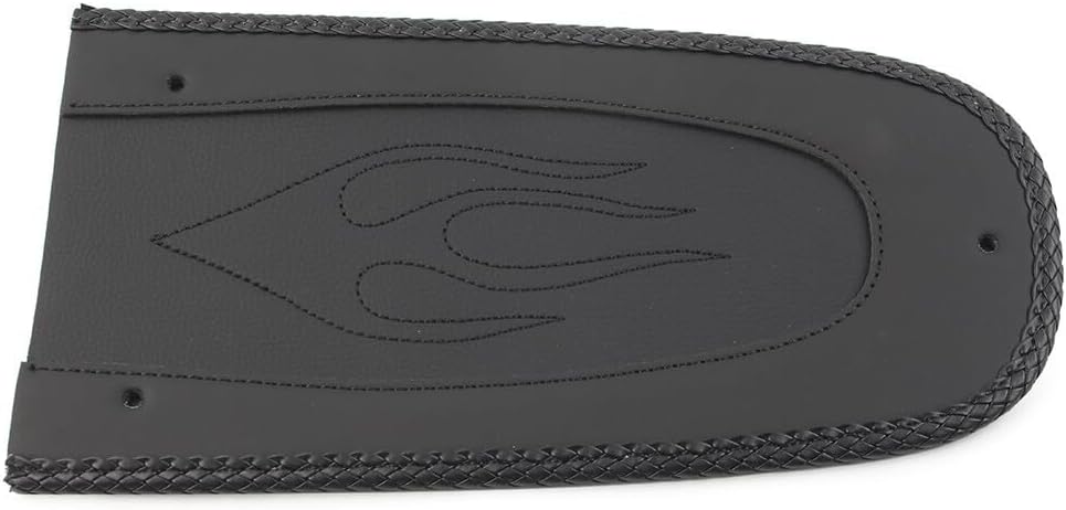 ya 4 8.10 Black Flame Solo for SEAT Rear Fender Bib for Harley Touring Electra Glide Road King