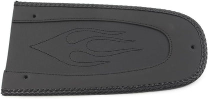 ya 4 8.10 Black Flame Solo for SEAT Rear Fender Bib for Harley Touring Electra Glide Road King