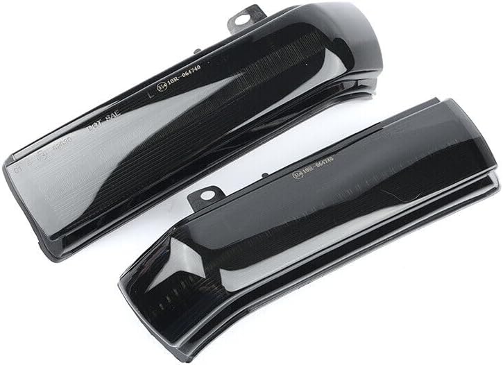 ya 7 8.24 baidi Smoked Dynamic LED Side Mirror Turn Signal Lights for 2015-22 for Ram PROMASTER CITY