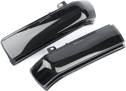 ya 7 8.24 baidi Smoked Dynamic LED Side Mirror Turn Signal Lights for 2015-22 for Ram PROMASTER CITY