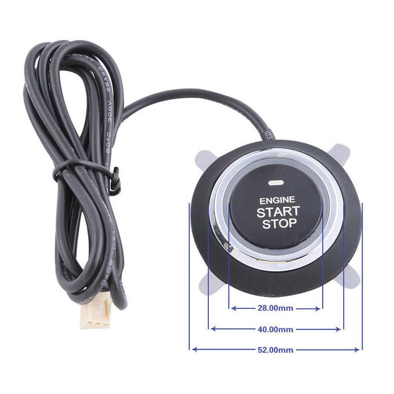 ya 3 8.24 baidi Car Alarm System keyless Entry Button Remote Control Engine Start/Stop