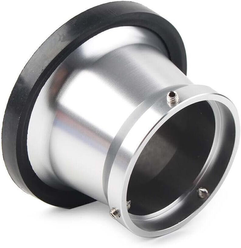 ya 5 8.10 Carburetor Air Filter Horn Cup w/Net Funnel Velocity Stacks Silver Fit Carb 50mm