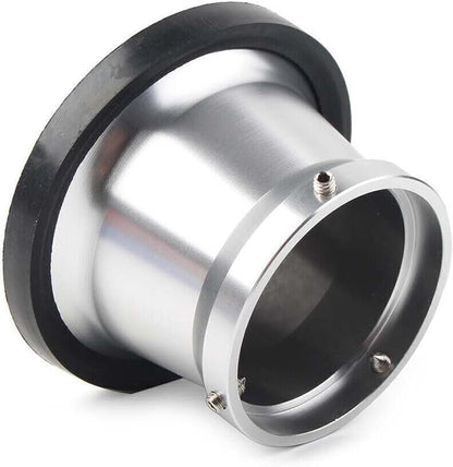 ya 5 8.10 Carburetor Air Filter Horn Cup w/Net Funnel Velocity Stacks Silver Fit Carb 50mm