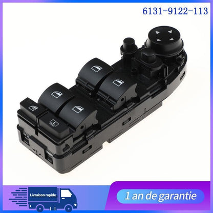 ya 4 8.8 COMMANDE INTERRUPTEUR Bouton Leve VITRE Pour for BMW Serie 5-61319122113 Neuf