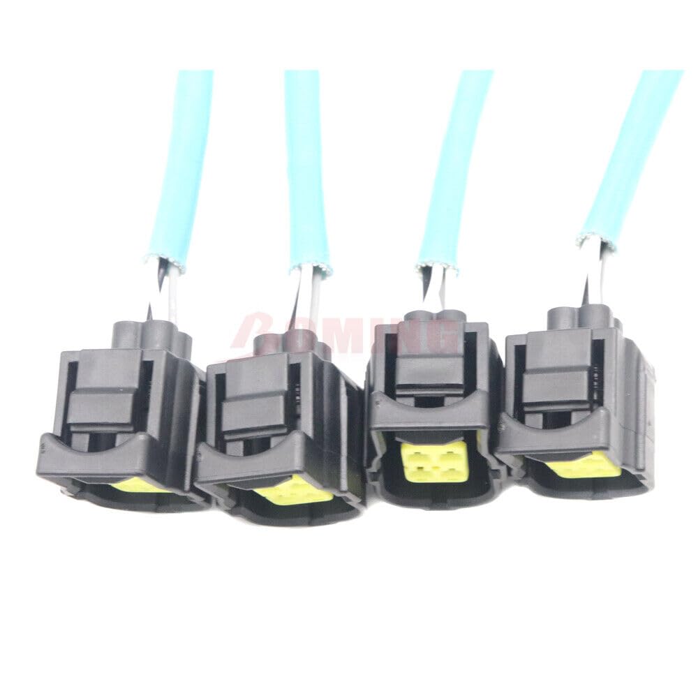 ya 4 8.14 4 Pack Upstream and Downstream 02 Oxygen O2 Sensor for Dodge for Chrysler for Jeep for Ram for VW 234-4587