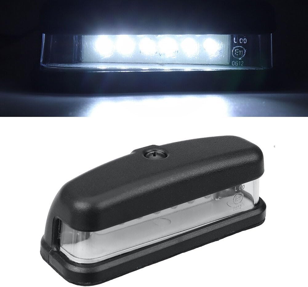 ya 13 9.15 baidi Truck Number Plate Light Low Power Consumption Shock Resistant Clear Lens