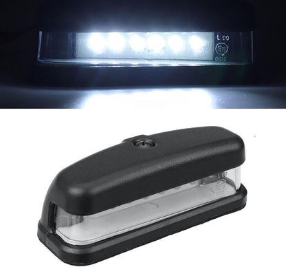 ya 13 9.15 baidi Truck Number Plate Light Low Power Consumption Shock Resistant Clear Lens