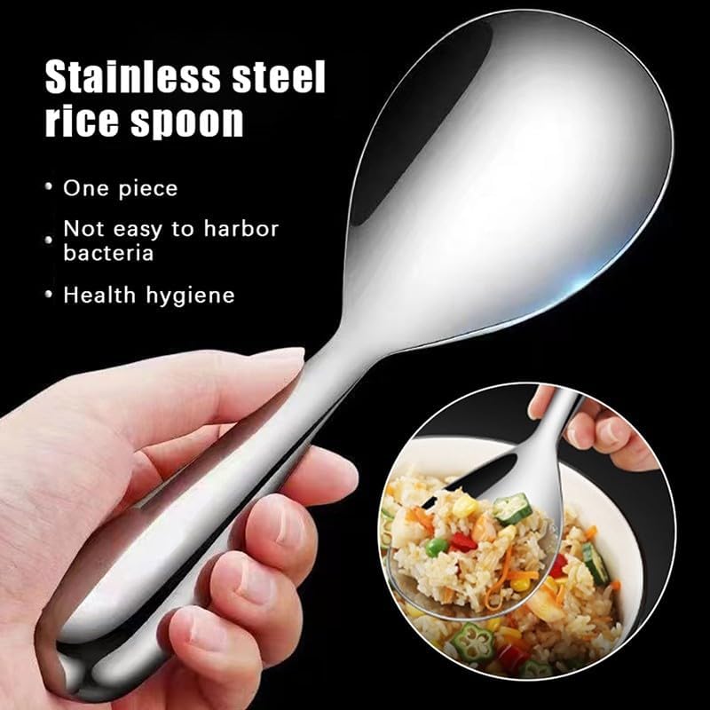 ya 14 9.20 baidi 304 Stainless Steel Rice Spoon Anti Scalding Lar Capacity Thicken Cooker Sc-wq-1