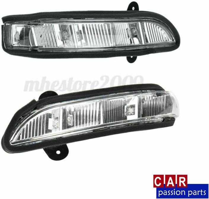 ya 11 9.14 baidiA pair of side mirror turn signal lights for Mercedes-benz CLS SE-class W211-
