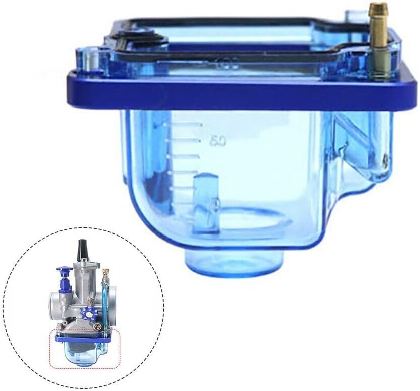 ya 6 8.24 baidi Transparent Carburetor Bottom Float Bowl Plastic Shell For PWK I/II/III Carb