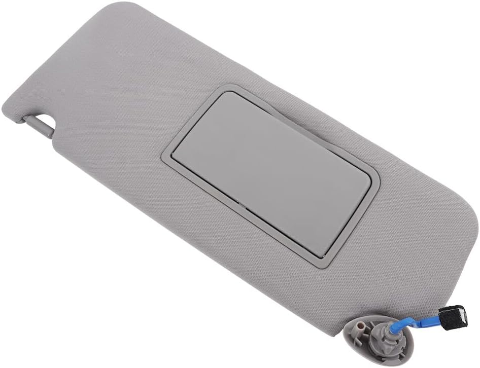 ya 11 9.14 baidiSun Visor Driver Left Gray Plastic with Lighting for 2017-2021 for Honda Pilot-