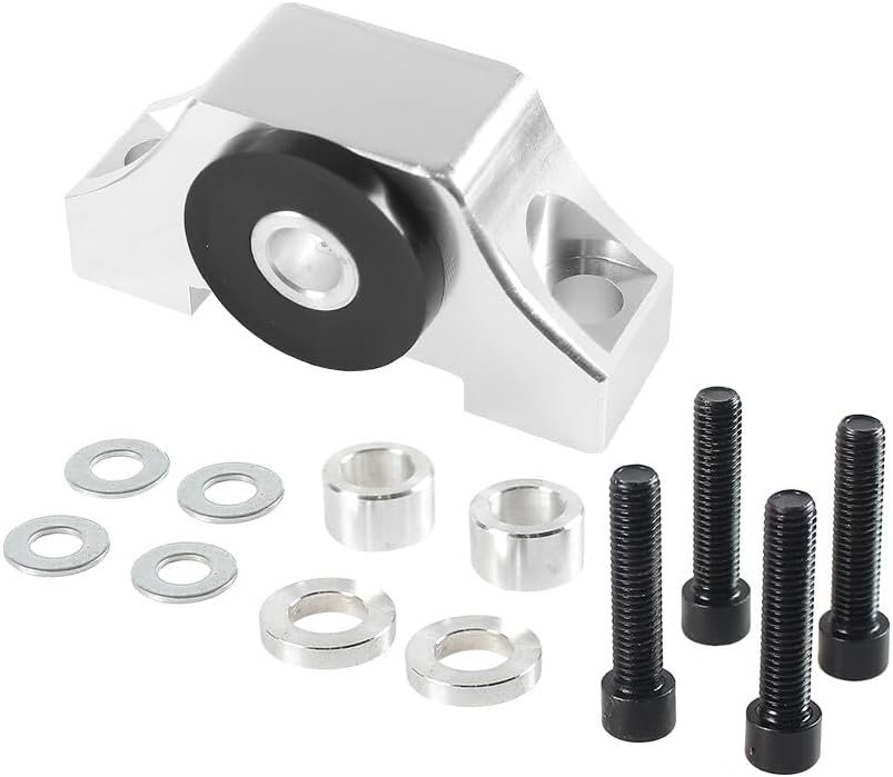 ya 4 8.8.2 Engine Billet Motor Torque Mounting Bracket Kit for Honda for Civic EK EG 88-00 Silver