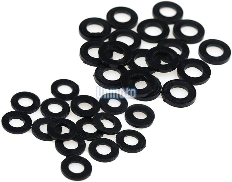 ya 23 10.7 baidi Black Fairing Bolt Kit body screws Clips for Yamaha YZF R1 2009-2010