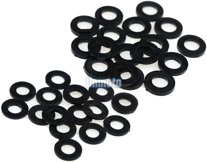 ya 23 10.7 baidi Black Fairing Bolt Kit body screws Clips for Yamaha YZF R1 2009-2010