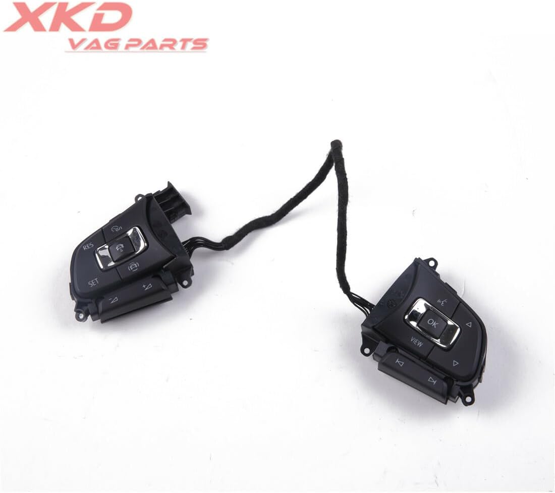 ya 12 10.8 baidi Chrome MF steering wheel button support shift paddles suitable for Tiguan