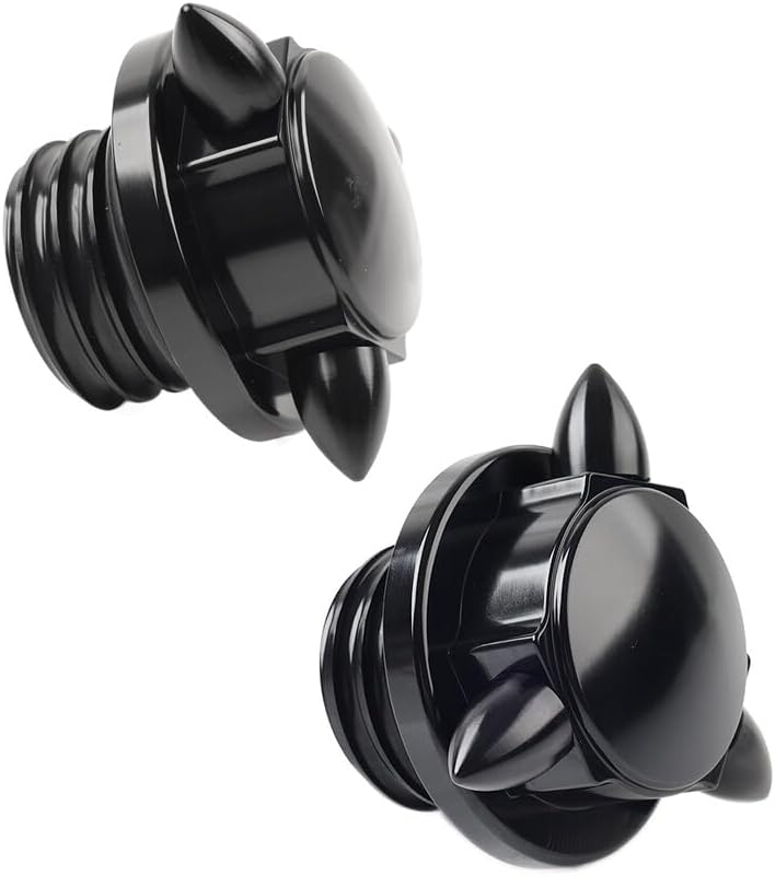 ya 7 8.24 baidi Left Right Thread Gas Cap Fuel Tank Cover Fit Harley Softail Road King Sportster