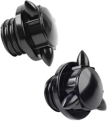 ya 7 8.24 baidi Left Right Thread Gas Cap Fuel Tank Cover Fit Harley Softail Road King Sportster