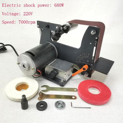 ya 26 10.21 baidi Grinder Electric Belt Sander DIY Polishing Grinding knife ener Machine