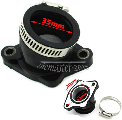 ya 6 8.24 baidi Upgrade 30mm Carburetor Intake Manifold for 200cc 250cc Dirt Bike ATV Quad Buggy
