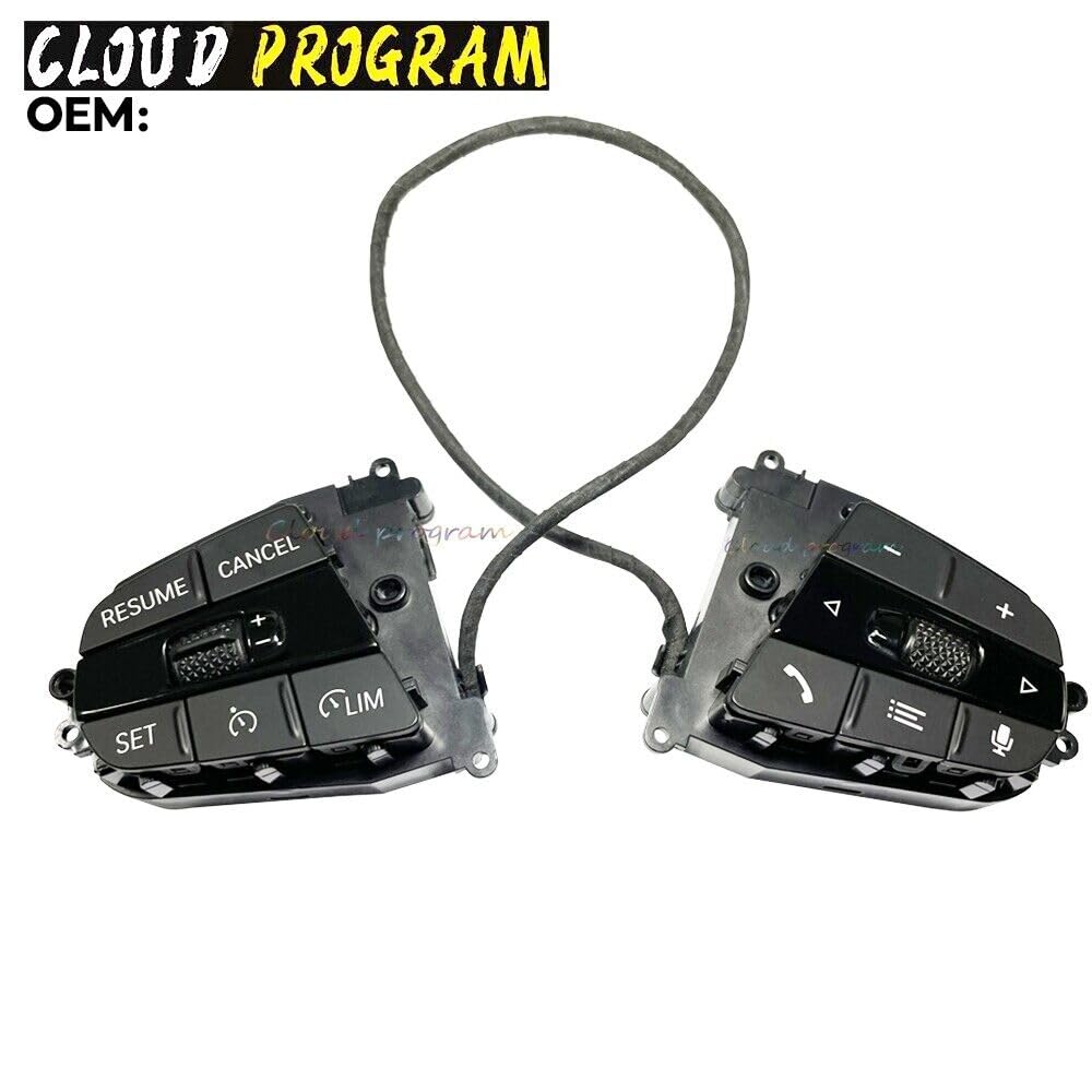 ya 4 8.8 Steering Wheel Cruise Switch for 2019-2022 for BMW X1 X3 X5 X6 530I 1 Pair