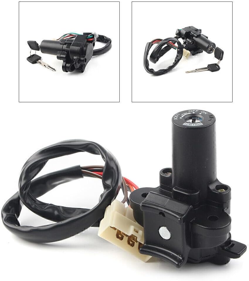ya 4 8.14 Ignition Switch Lock Set for SEAT Lock Fit for Kawasaki EX250 250R EX300 300