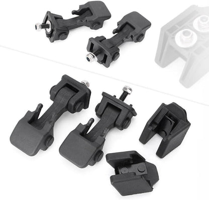 ya 4 8.10 for 1997-06 for Jeep for Wrangler TJ Lower/Upper Hood Latches Upper Catch Lock Brackets