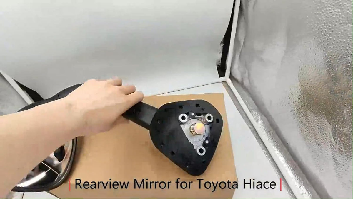 ya 11 9.14 baidiCar Reflector Rearview Mirror for Toyota Hiace Exterior Side Mirror Assembly