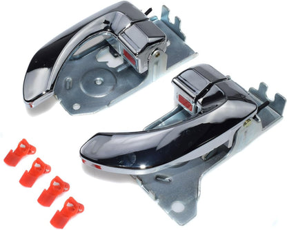 ya 2 8.15 826203E011 Chrome Interior Door Handle Front LH and RH for 2003-2009 for Kia Sorento 