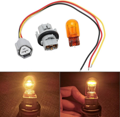 ya 13 9.15 baidi For for Nissan Headlight Turn Signal Bulb Socket Wire Harness Set,262439B91A