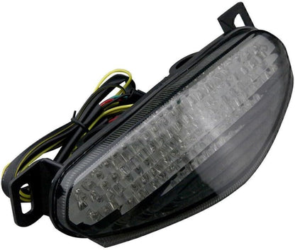 ya 11 9.14 zhengce 1x Smoke Tail Light Brake Turn Signals for Kawasaki 650R ER-6 09 2010