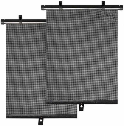 ya 11 9.14 baidi2-Pack Retractable car Side Window Baby Sunshade roll Cover 50 * 50cm-